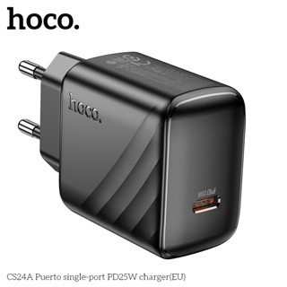  Củ sạc Hoco CS24A sạc nhanh PD25W với cổng sạc Type-C thiết kế nhỏ gọn chân cắm tròn 