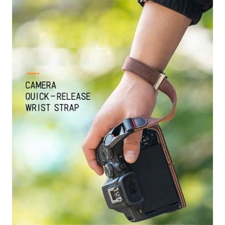  Dây máy ảnh đeo cổ tay TD40 tháo lắp nhanh phù hợp với Canon r50 Fuji xt50 Sony zve10 Nikon z30 