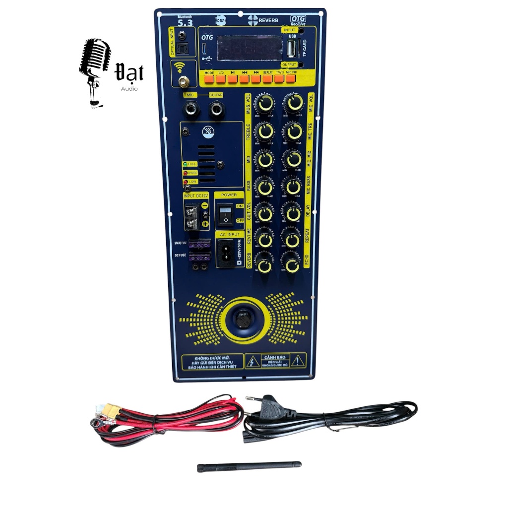 Mạch Loa Kéo V30x Echo Reverb 300w Loa Đơn và 600w Cho Loa Đôi