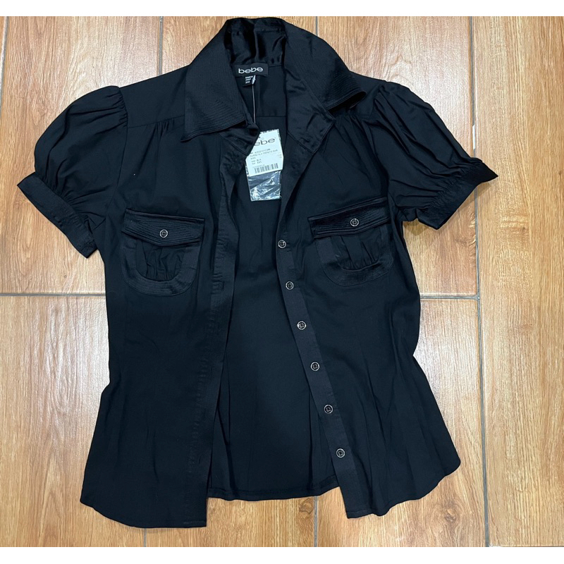 Áo sơ mi hiệu BeBe size xxs auth