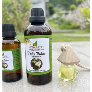 Tinh dầu tràm gió HOALINH ( Loại Đặc Biệt nguyên chất )  - Tặng vỏ lọ treo xe