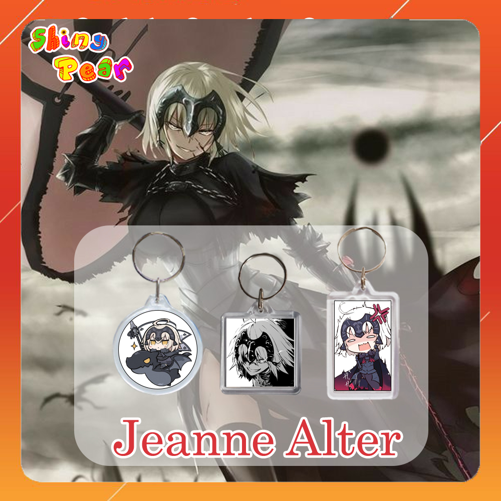 [Fate/Grand Order] - Móc chìa khóa | Móc khóa Jeanne / Jeanne Alter game Fate Grand Order-novel Fate