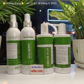  DƯỠNG TÓC Acai Berry Hair Repair Essence Lotion _Chai Xịt dưỡng 300ml _gel dưỡng tóc 260ml_phục hồi tóc hư tổn nặng 