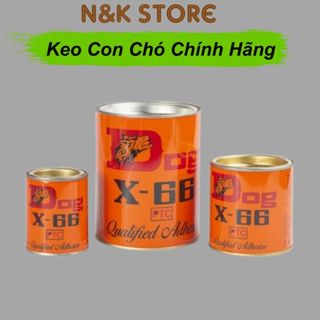 Keo con chó X66 Y66, keo dán đa năng dán giày dép, thảm nỉ, đồ gỗ, keo rồng vàng Y66 siêu dính