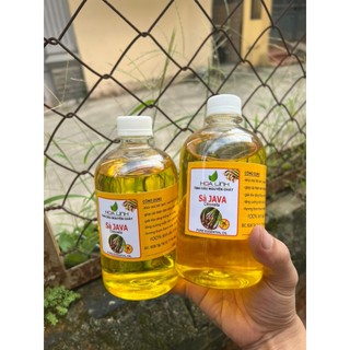 Chai 500ml -1 Lít  Tinh Dầu Sả Java Nguyên Chất Xông Phòng Khử mùi xua đuổi Muỗi côn trùng- HLinh Tặng vỏ chai nhựa xịt