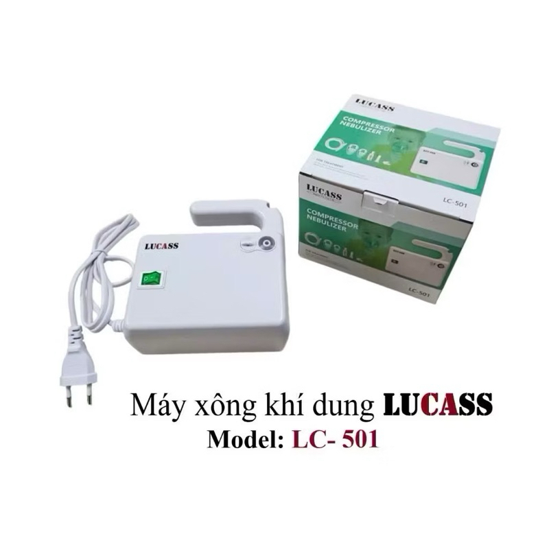 Máy xông khí dung, mũi họng Lucass Lc501
