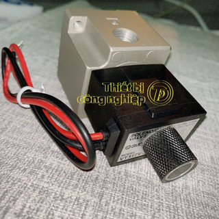 Van điện từ VT317   VT317V (chân không)   SMC  van 3/2  (Điện 24V chân ren 13mm)