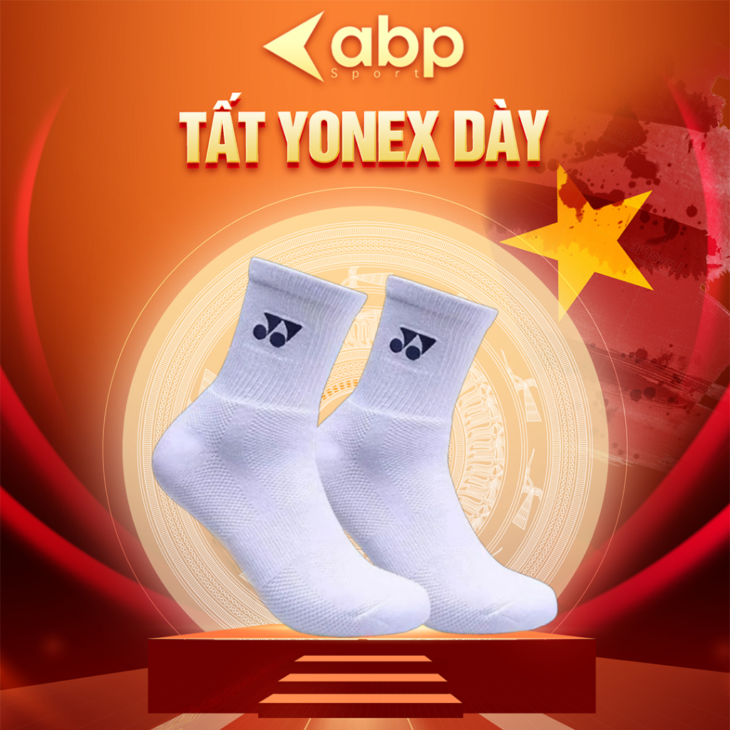 Vớ cầu lông Yonex - Siêu Dày - Siêu Thấm Hút Mồ Hôi - Size Nam Nữ