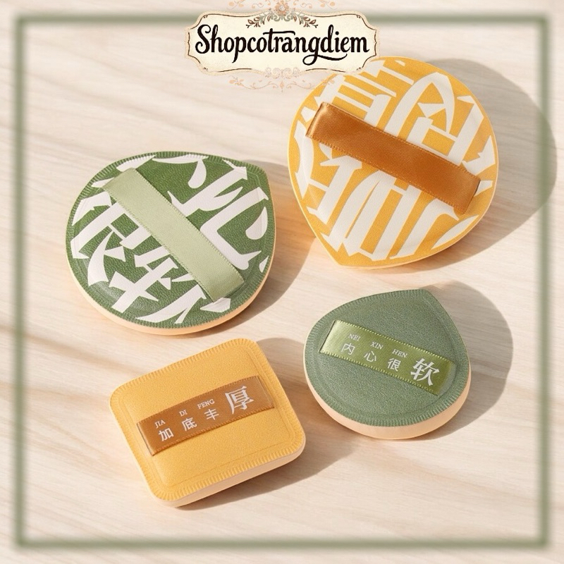 【𝐂𝐓𝐃】Mút trang điểm xốp dày đánh kem nền mịn che khuyết điểm tốt đánh nền siêu tốc JR
