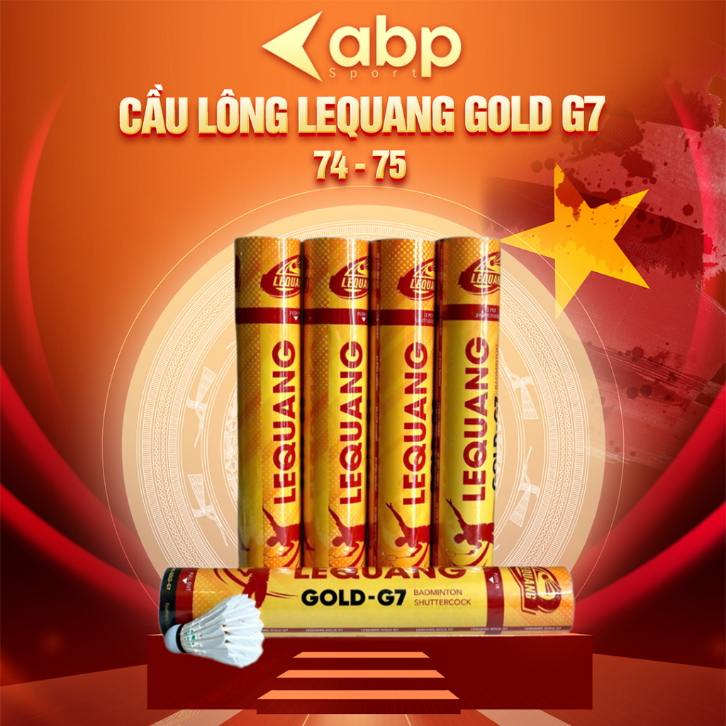 Ống cầu lông Lê Quang Gold - G7 - Lông Tự Nhiên