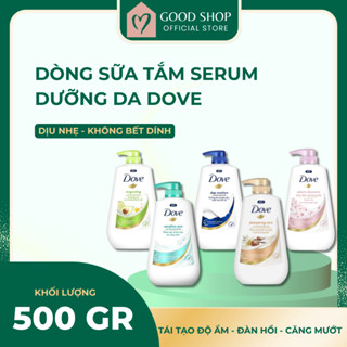 Sữa Tắm Dưỡng Thể Dove Serum Pro Ceramide Dưỡng Ẩm, Phục Hồi, Chuyên Dùng Da Khô, Da Nhạy Cảm 500GR