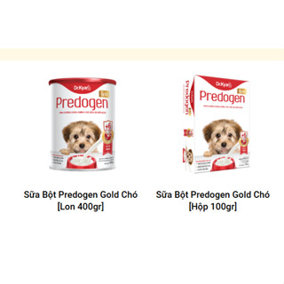 Sữa Bột Dr.Kyan Predogen Gold Cho CHÓ (CHÓ con/CHÓ đang ốm/còi/đang mang thai-Giúp xương và răng chắc khỏe-Bổ sung Canxi