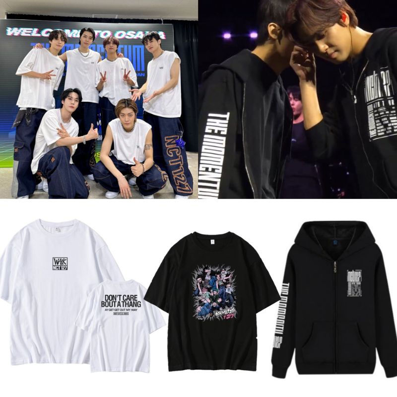 Áo thun + hoodie concert NCT 127 - The Momentum + Battle Code
