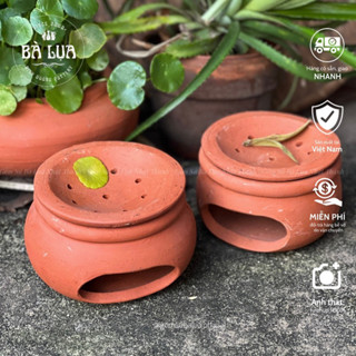 Bếp xông thảo mộc niêu xông bồ kết bằng đất nung nhiều size 12-13-16cm dùng nến tealight,thơm nhà đuổi muỗi khử mùi 