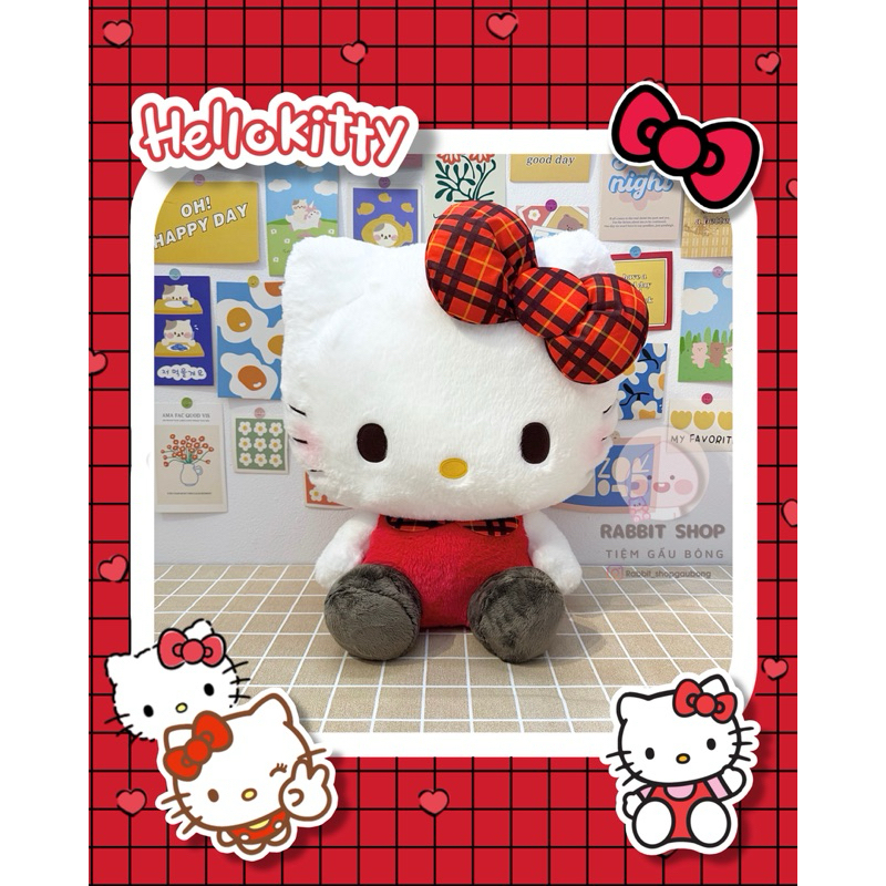 [CHÍNH HÃNG - CÓ SẴN] Thú bông Hello Kitty Eikoh Japan