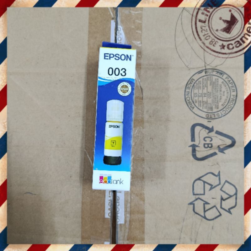 Mực in Epson 003 Yellow Ink Bottle (C13T00V400)- Mực Epson L1110 / L3110 / L3150 / L1110 / L5190 (C1