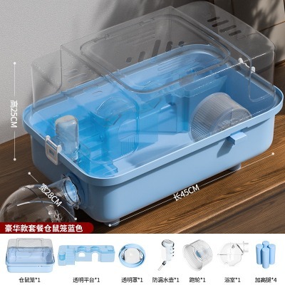 Lồng Hamster, Chuồng Chuột Hamster Đầy Đủ Phụ Kiện