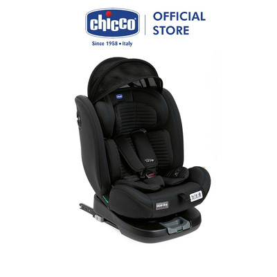 Ghế ngồi ô tô từ sơ sinh Chicco Unico Evo Air xoay 360˚ ISOFIX- Màu Đen