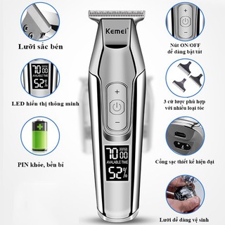  Tông đơ cắt tóc cạo viền Kemei 5027 