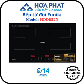 Bếp điện từ đôi Hòa Phát Funiki HDD8525 / HDD8526 - Hàng chính hãng