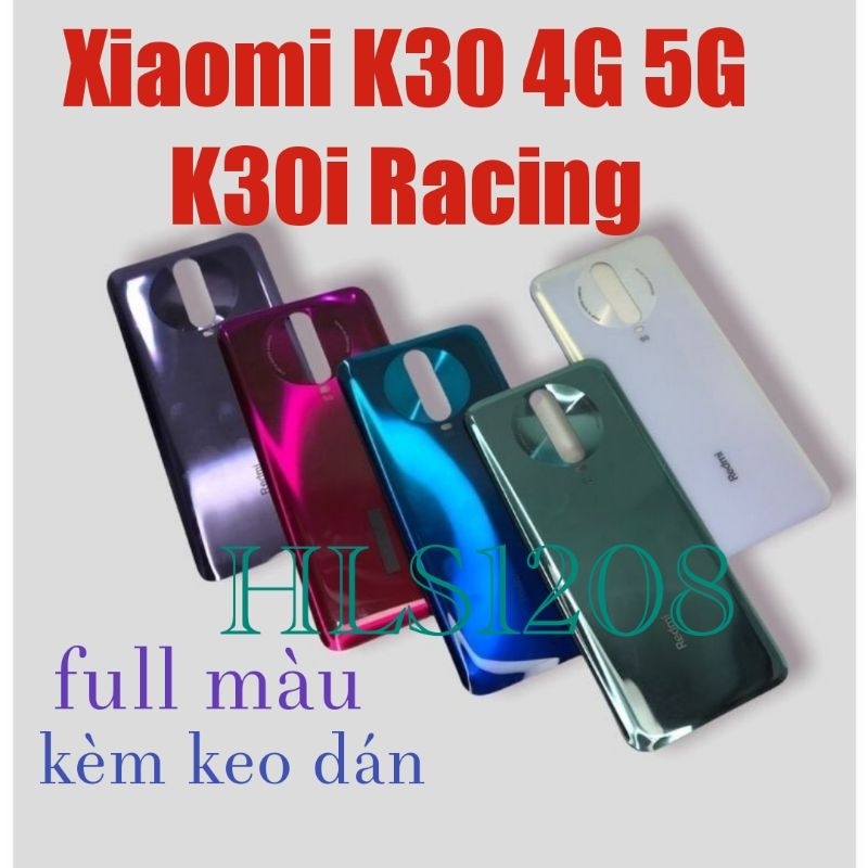 K30-5G - LƯNG VỎ REDMI K30 5G - NẮP LƯNG KÍNH - NẮP PIN XIAOMI REDMI K30-5G - LƯNG K30.5G GIÁ SỈ
