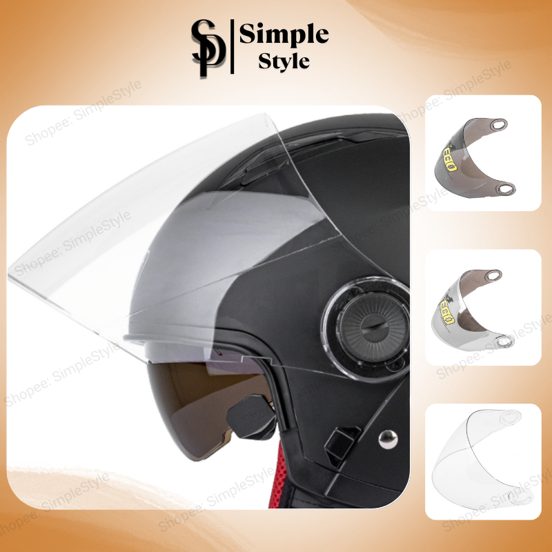 Kính thay thế dành cho nón bảo hiểm Ego E41