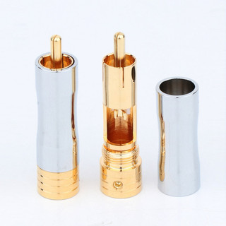 jack av RCA mạ vàng siêu chất(đơn giá 1 cặp)- jack hàn