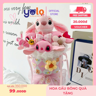 Bó hoa gấu bông quà tặng ngày lễ.sinh nhật. kỷ yếu. ngày lễ, set hoa quà tặng cao cấp gấu ôn(SHIP HỎA TỐC)(tặng túi+đèn)