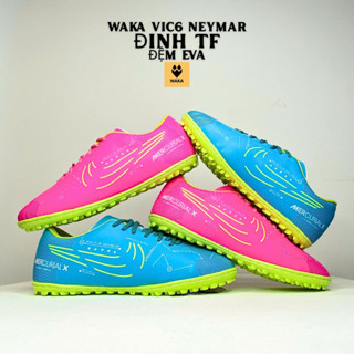 Giày bóng đá WAKA VIC 6_Giày đá bóng Vapor 16 đinh MG cho sân nhân tạo và sân tự nhiên (đã khâu đế)