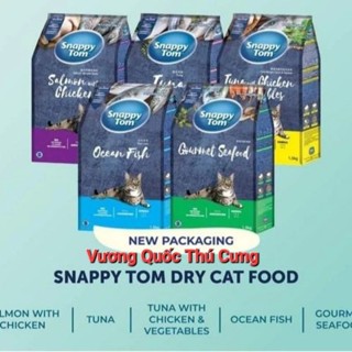 Thức ăn hạt Snappy tom bao 3kg thức ăn cho mèo trưởng thành
