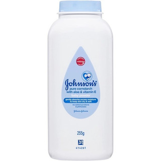 Phấn ngừa rôm trẻ em Johnson's Baby Powder with Naturally Derived Cornstarch Aloe & Vitamin E 255g/425g/623g (Mỹ)