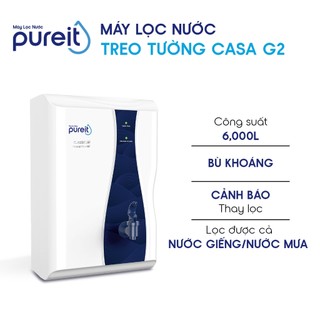 Máy Lọc Nước treo tường/Để bàn Pureit Casa G2