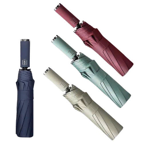 Ô dù FEINITE che mưa đi nắng 10  mở tự động gấp nhỏ gọn cầm tay 2 chiều cỡ lớn [ HÀNG TỐT ]