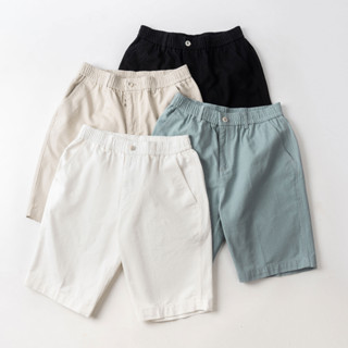 Quần short kaki nam DENIMST 2512, phong cách Hàn Quốc tối giản và lịch thiệp, đủ size tới 98kg