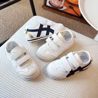  Giày Thể Thao Mũi Tròn Kẻ Sọc Thời Trang Cho Bé Trai và Bé Gái GAUKID-G114 