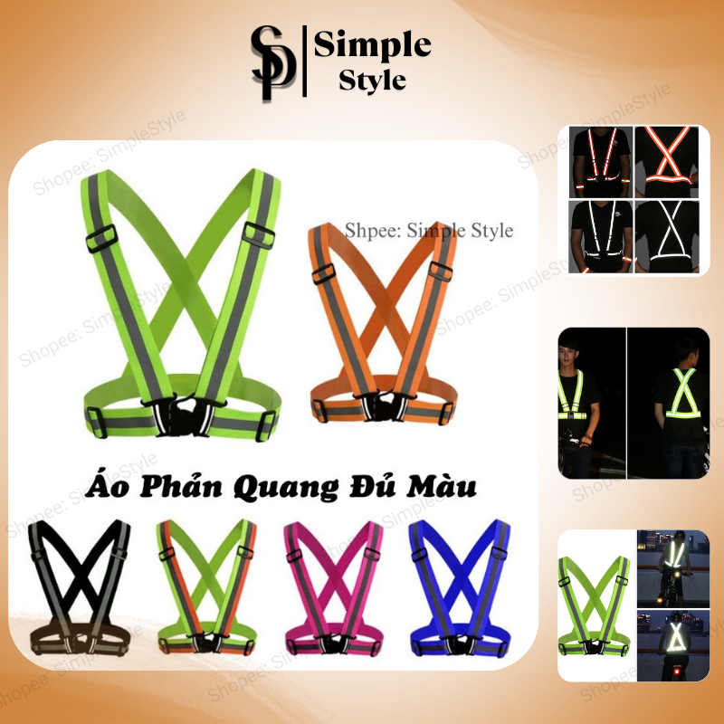 Dây Phản Quang Thun đi Phượt Chữ A Có Khóa Cài