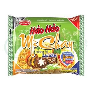 COMBO 10 Gói Mì Hảo Hảo Chay Rau Nấm Gói 74G
