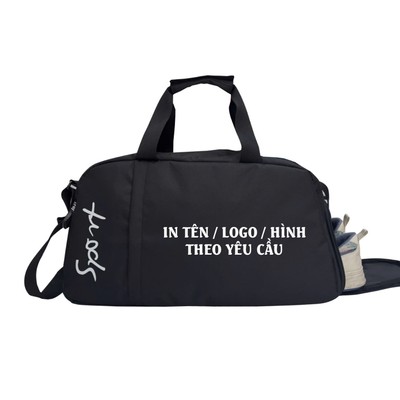 Balo thời trang, thể thao TROY [ IN THEO YÊU CẦU], chất vải bố chống thấm, nhiều mẫu