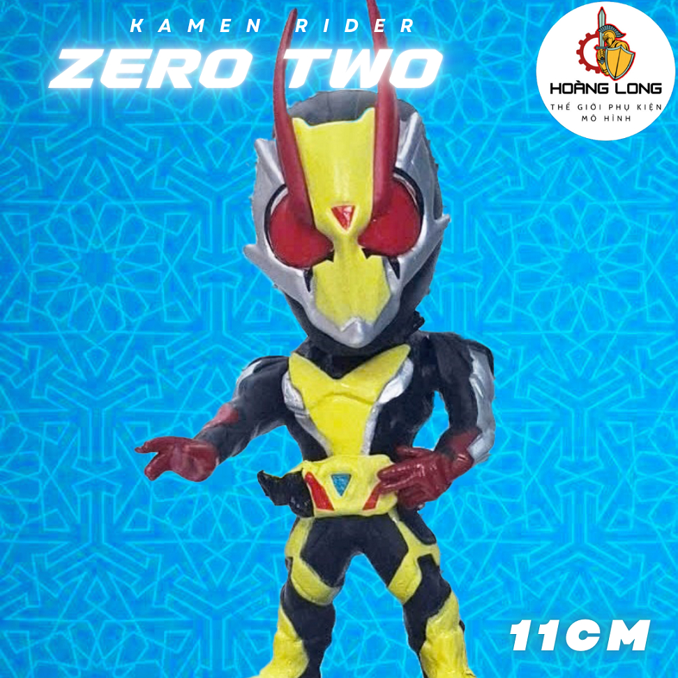 Mô hình đồ chơi SD Kamen Rider Zero Two, trang trí bàn học, bàn làm việc, PC, sưu tầm (phụ kiện Hoàn
