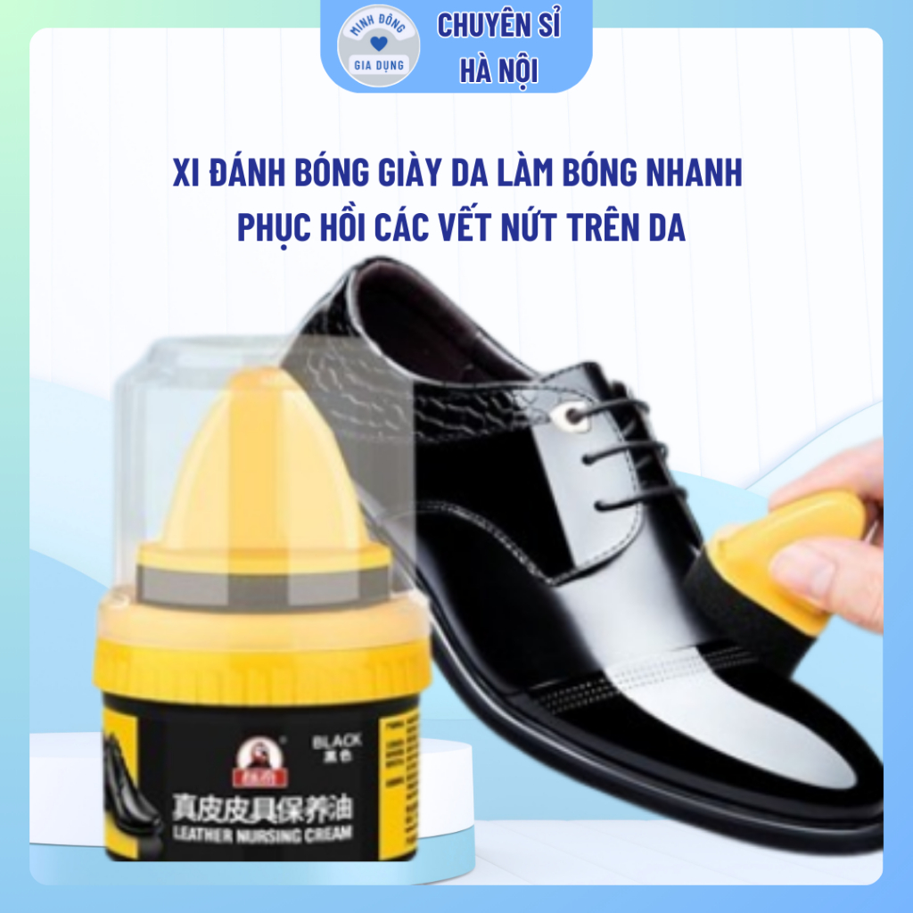Xi Đánh Bóng Giày Da làm bóng nhanh đồ da