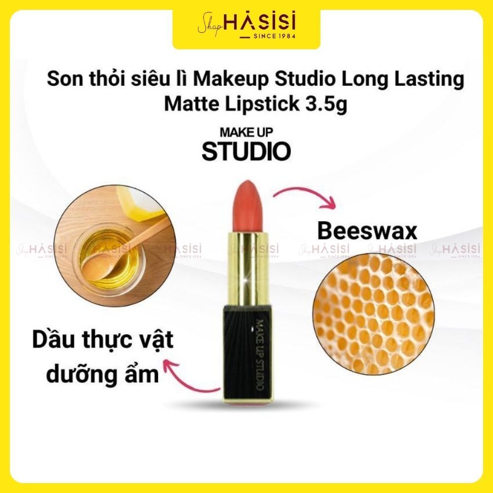Son Thỏi MAKE UP STUDIO - Matte Lipstick 3.5g