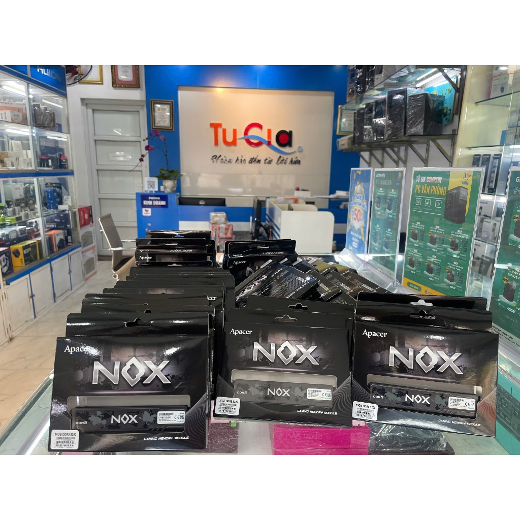 RAM APACER NOX 16GB DDR5 bus 5200Mhz – Black
