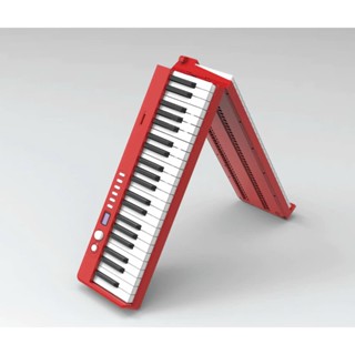 Đàn piano điện gấp gọn, Digital Foldable Piano - Bora BX-20 PRO (BX20 PRO) - Red, Bluetooth & MIDI, Touch sensitivity