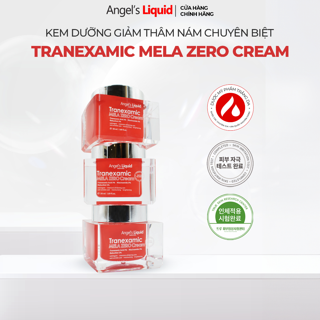 [Angel's Liquid] Kem Dưỡng Angel's Liquid Tranexamic Mela Zero Cream 50ml (ĐỎ)