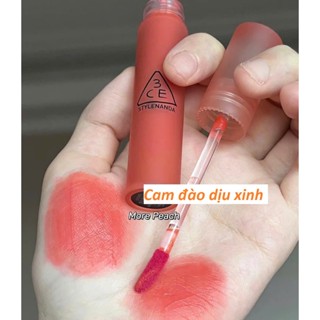  Son Kem Lì 3CE More Peach - Cam Đào Dịu 4.6g Blur Water Tint 