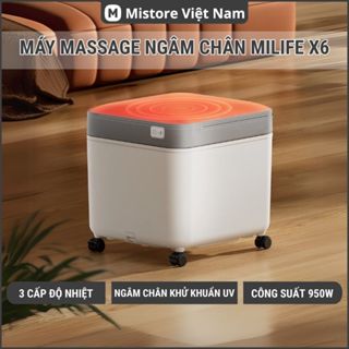 Bồn ngâm chân, Máy massage chân miLife YMZ-X6 với 3 công dụng tiện lợi