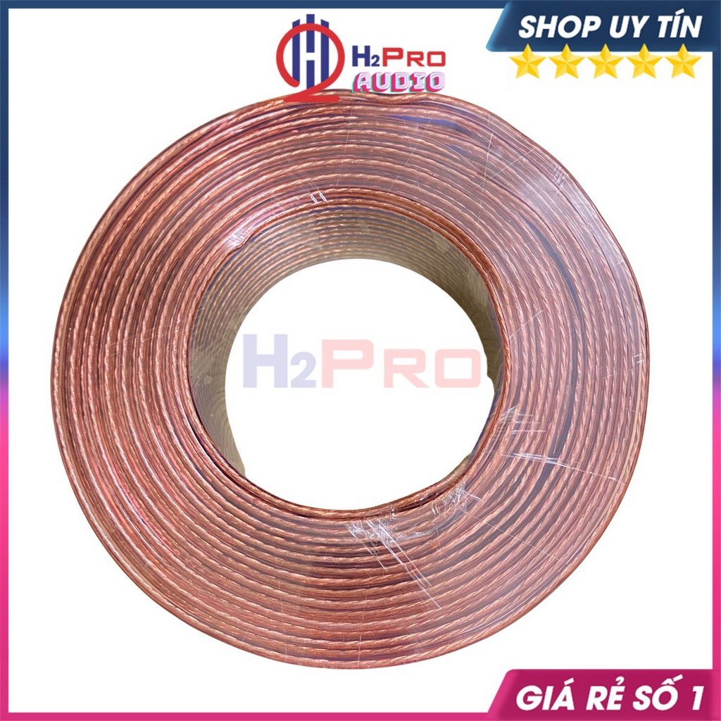 Dây Loa Audio H2Pro 60M – Dây Dẫn Âm Thanh Chống Nhiễu Cho Loa, Dàn Karaoke Gia Đình