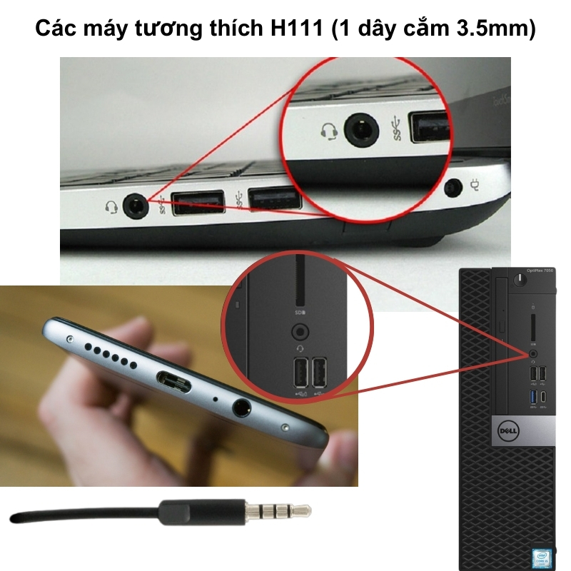 Tai nghe chụp tai Logitech H111 có dây 1 jack 3.5mm có mic chính hãng bảo hành 24 tháng | BigBuy360 - bigbuy360.vn