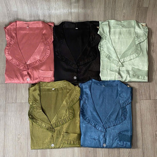 (Siêu phẩm) Bộ Lụa Gấm Xước cao cấp 3 size 50-100kg