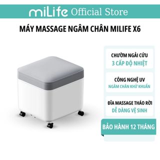 Máy massage ngâm chân miLife YMZ-X6 3 trong 1 Làm Ghế, Thảm Sưởi Nhiệt, Massage Con Lăn